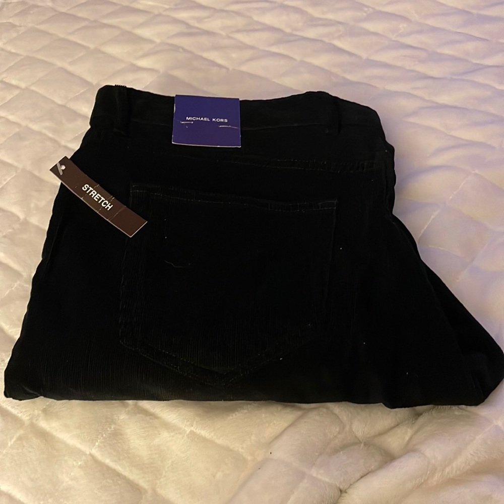 MK stretch jeans.